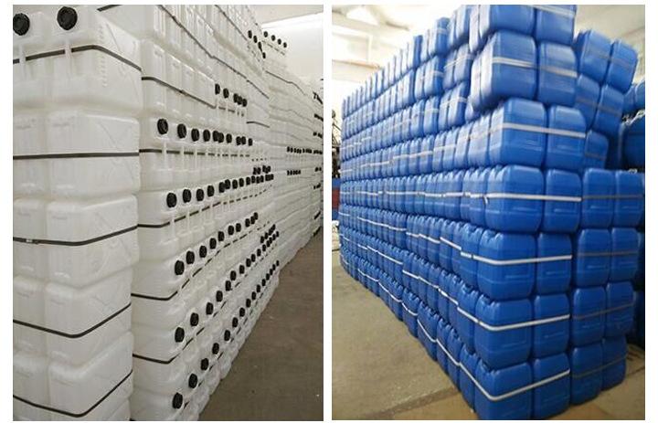 荐加厚25升塑料化工桶 带盖堆码桶 25l方水桶 塑料包装容器桶25kg